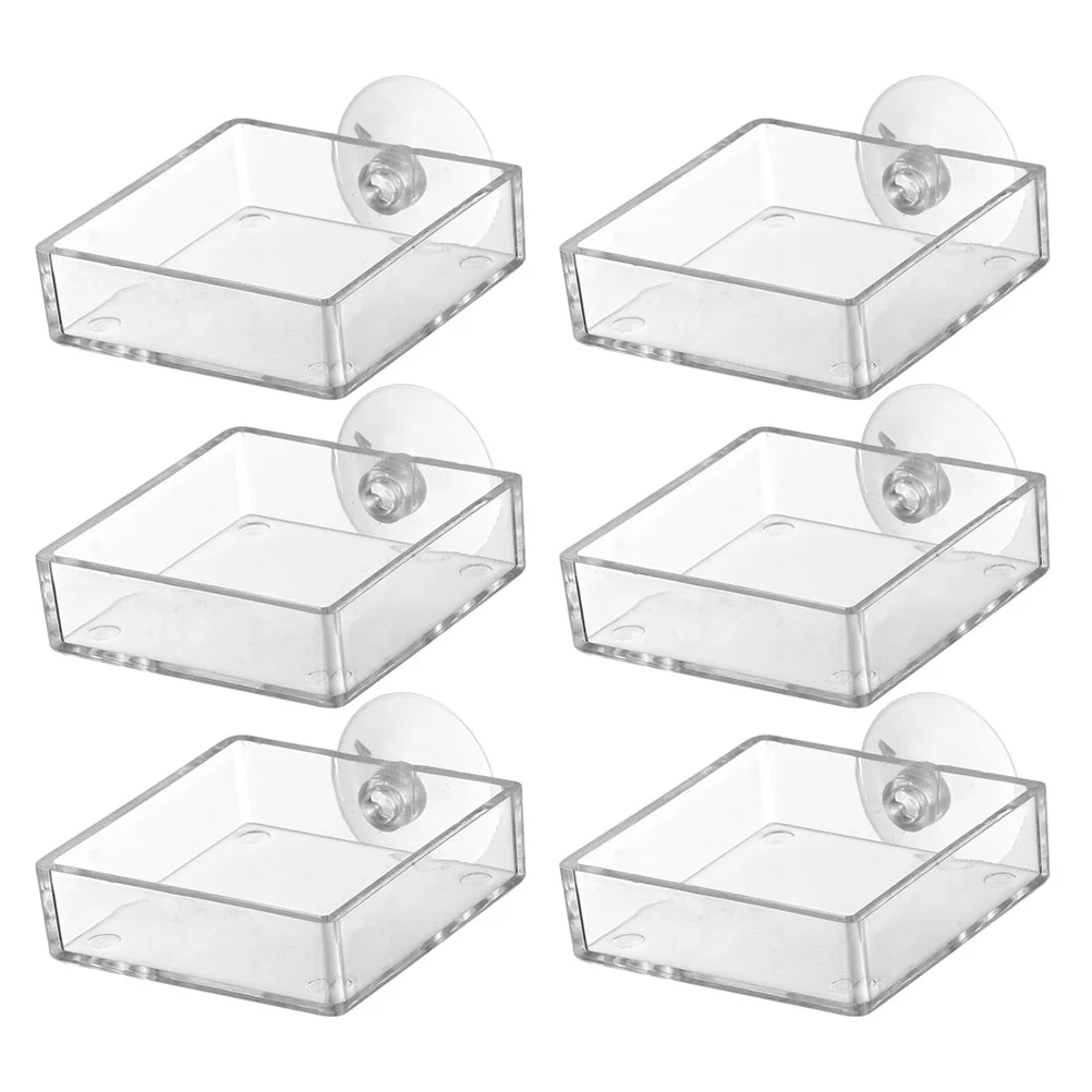 6 Pcs Feeder Fish Tank Feeding Basin Food Trays Aquarium Bowl Animal Reptiles Dish Product Auto
6 Pcs Feeder Fish Tank Feeding Basin Food Trays Aquarium Bowl Animal Reptiles Dish Product Auto