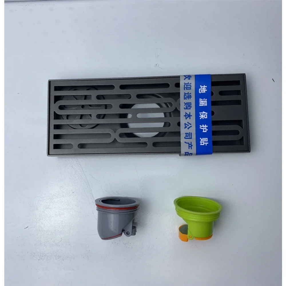 Stainless steel strip anti-odor floor drain bathroom toilet shower balcony terrace large displacement washing machine floor drai
Stainless steel strip anti-odor floor drain bathroom toilet shower balcony terrace large displacement washing machine floor drai