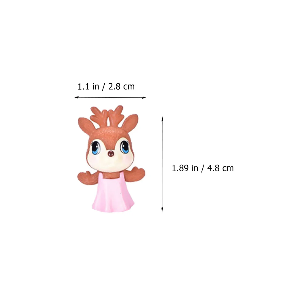 6Pcs Fawn Miniature Landscape Ornaments Resin Decor Durable Indoor Desktop Micro Garden Bonsai Mini Ornament
6Pcs Fawn Miniature Landscape Ornaments Resin Decor Durable Indoor Desktop Micro Garden Bonsai Mini Ornament