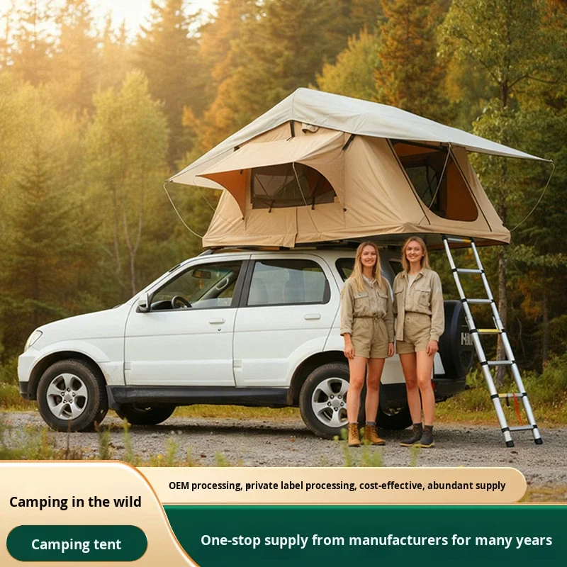 Quick Open Four-season Waterproof Windproof Double Layer Oxford Cloth Roof Top Car Tent for Outdoor Camping Self-driving Tour
Quick Open Four-season Waterproof Windproof Double Layer Oxford Cloth Roof Top Car Tent for Outdoor Camping Self-driving Tour