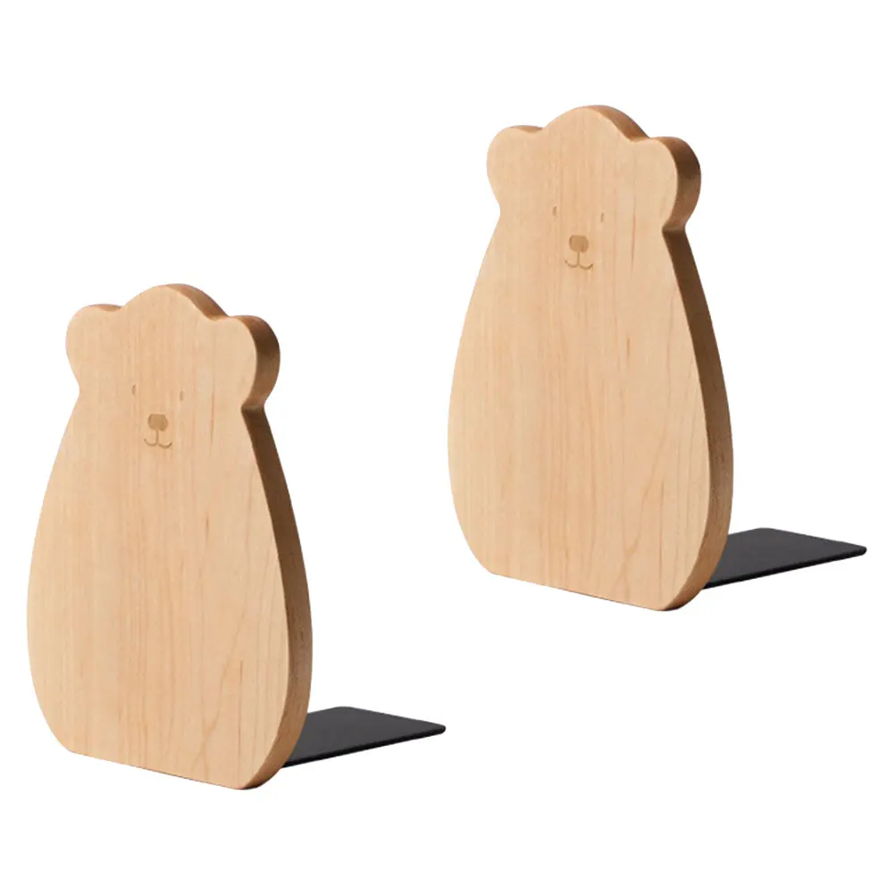 2 Pcs Cartoon Bookend Desktop Office Lovely-shaped Bookends Modern Stand Household Adorable-shaped Wooden Supply
2 Pcs Cartoon Bookend Desktop Office Lovely-shaped Bookends Modern Stand Household Adorable-shaped Wooden Supply