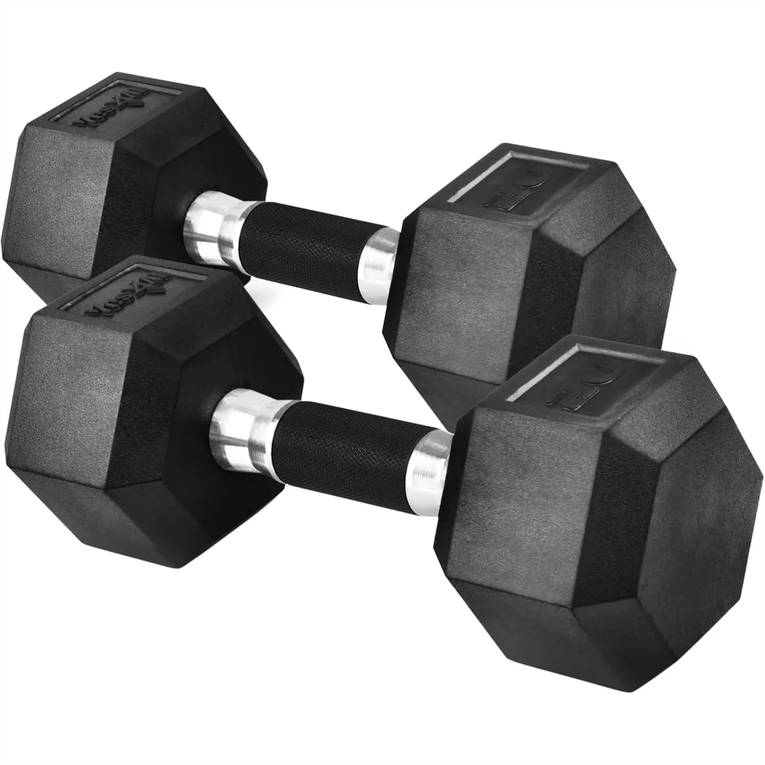 Rubber Grip Encased Hex Dumbbells Hand Weights with Anti-Slip 5-50 LBS Pair for Home Gym
Rubber Grip Encased Hex Dumbbells Hand Weights with Anti-Slip 5-50 LBS Pair for Home Gym