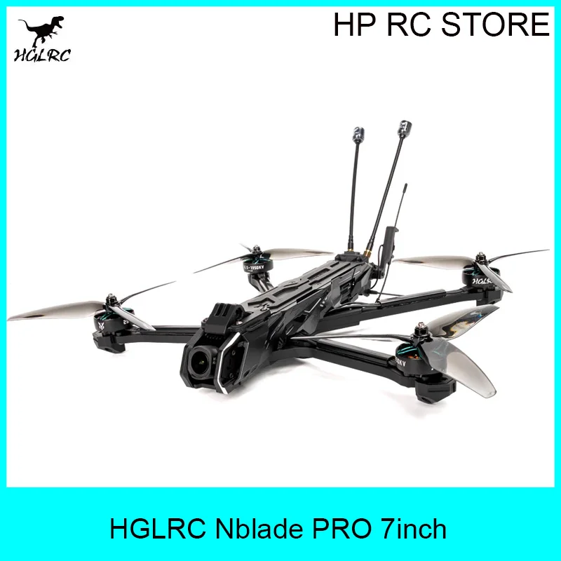 HGLRC Nblade PRO 7inch FPV Drone Long Range Quadcopter - Power Kit / Analog / O4 Pro Toys for Boys RC
HGLRC Nblade PRO 7inch FPV Drone Long Range Quadcopter - Power Kit / Analog / O4 Pro Toys for Boys RC