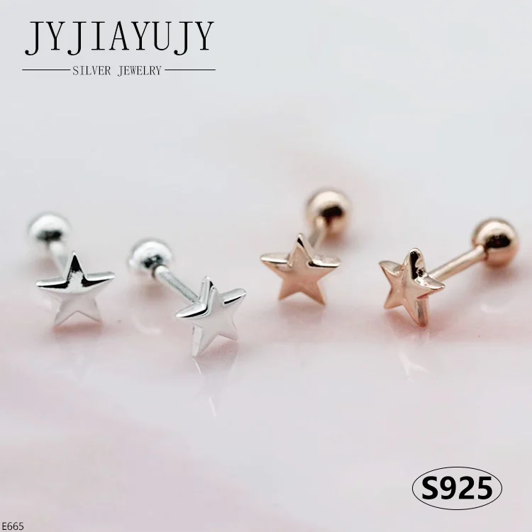 Серьги JYJIAYUJY из стерлингового серебра 100% пробы с винтом S925 в форме звезды 2 цвета модные гипоаллергенные ювелирные изделия в подарок E665
Серьги JYJIAYUJY из стерлингового серебра 100% пробы с винтом S925 в форме звезды 2 цвета модные гипоаллергенные ювелирные изделия в подарок E665