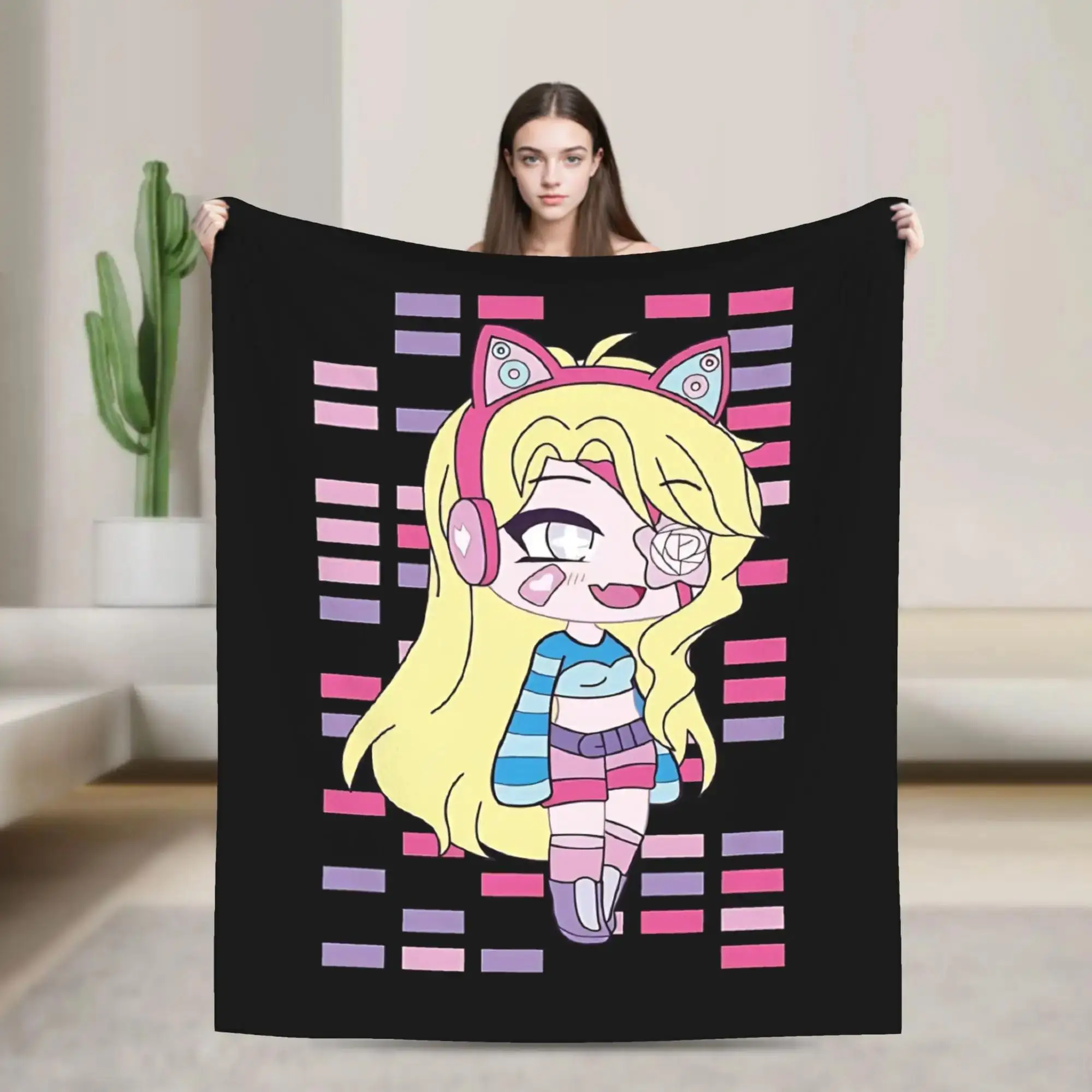 Gacha Life Nightcore Girl Soft Plush Throw Blanket Cozy Flannel Bedspread for Bedroom Travel Office Use
Gacha Life Nightcore Girl Soft Plush Throw Blanket Cozy Flannel Bedspread for Bedroom Travel Office Use