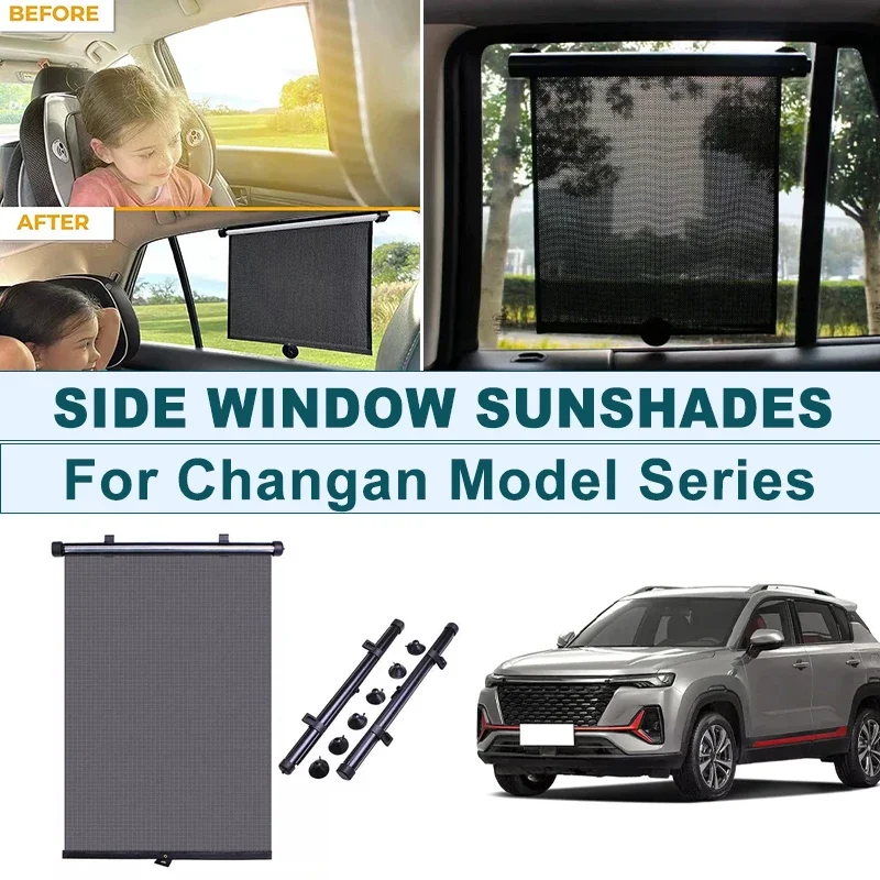 2Pcs UV Protection Retractable Car Side Window Sun Shade Roller Blinds For Changan CS35 CS55 CS75 PLUS UNI-K UNI-T UNI-V Eado
2Pcs UV Protection Retractable Car Side Window Sun Shade Roller Blinds For Changan CS35 CS55 CS75 PLUS UNI-K UNI-T UNI-V Eado