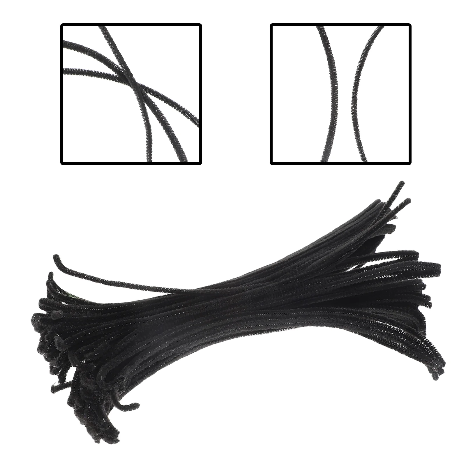 300 Pcs Puzzle Black Twist Stick Child Toy Cleaners Craft Supplies Iron Wire Stained Kit DIY Twisted
300 Pcs Puzzle Black Twist Stick Child Toy Cleaners Craft Supplies Iron Wire Stained Kit DIY Twisted