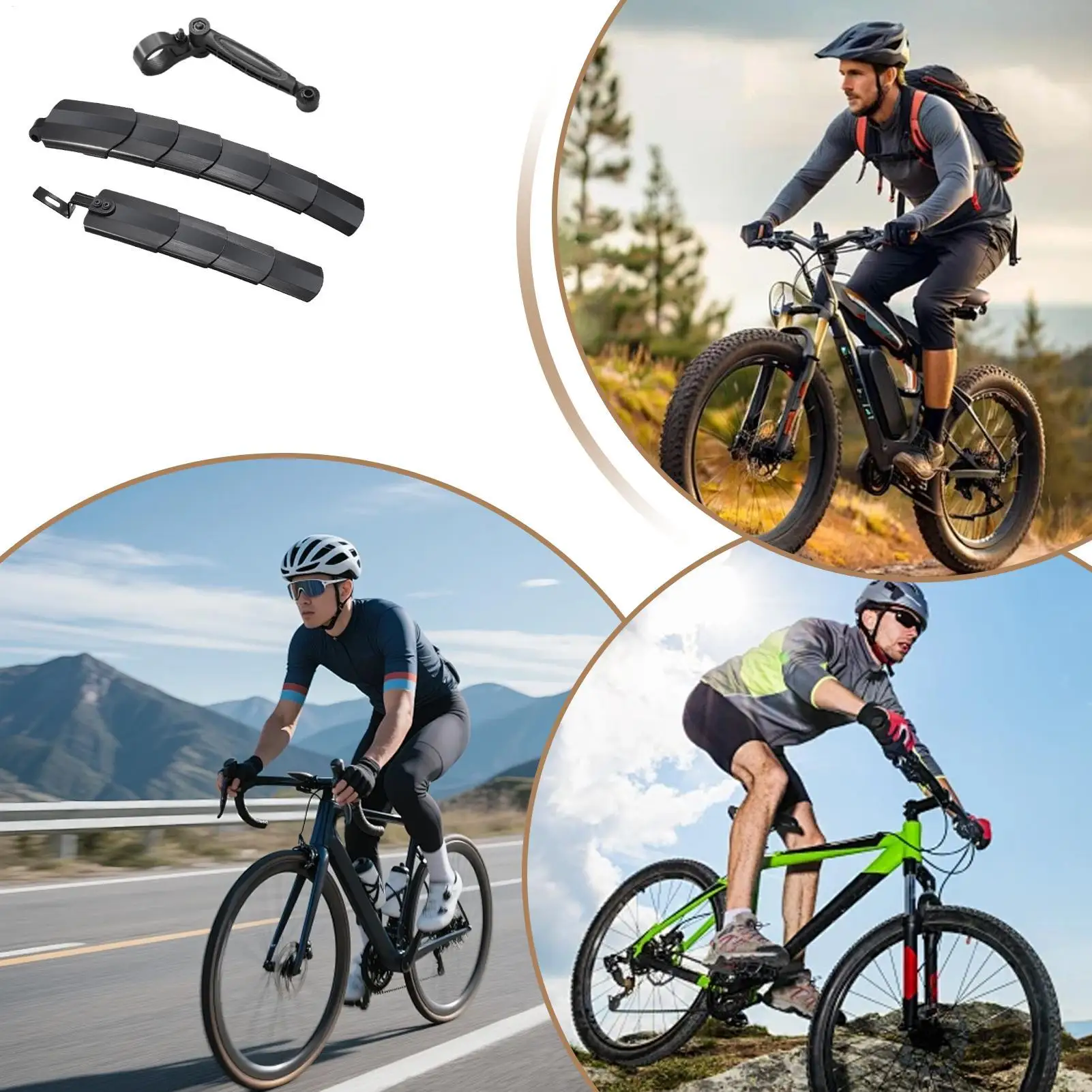 Mountain Bike Mud Guard Telescopic Bicycle Front And Rear Fenders Extendable Bike Mudguard For Travel Mountain Trail Road Trip
Mountain Bike Mud Guard Telescopic Bicycle Front And Rear Fenders Extendable Bike Mudguard For Travel Mountain Trail Road Trip