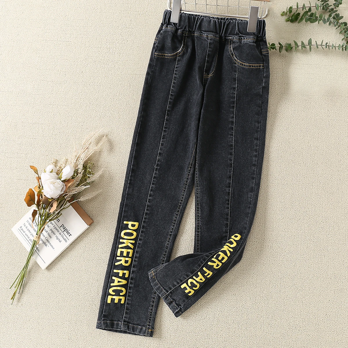 Baby Black Skinny Trousers Young Kids Jeans for Girls Denim Pants Spring Autumn Teenagers Children Clothes 4 6 8 10 12 13 Years
Baby Black Skinny Trousers Young Kids Jeans for Girls Denim Pants Spring Autumn Teenagers Children Clothes 4 6 8 10 12 13 Years