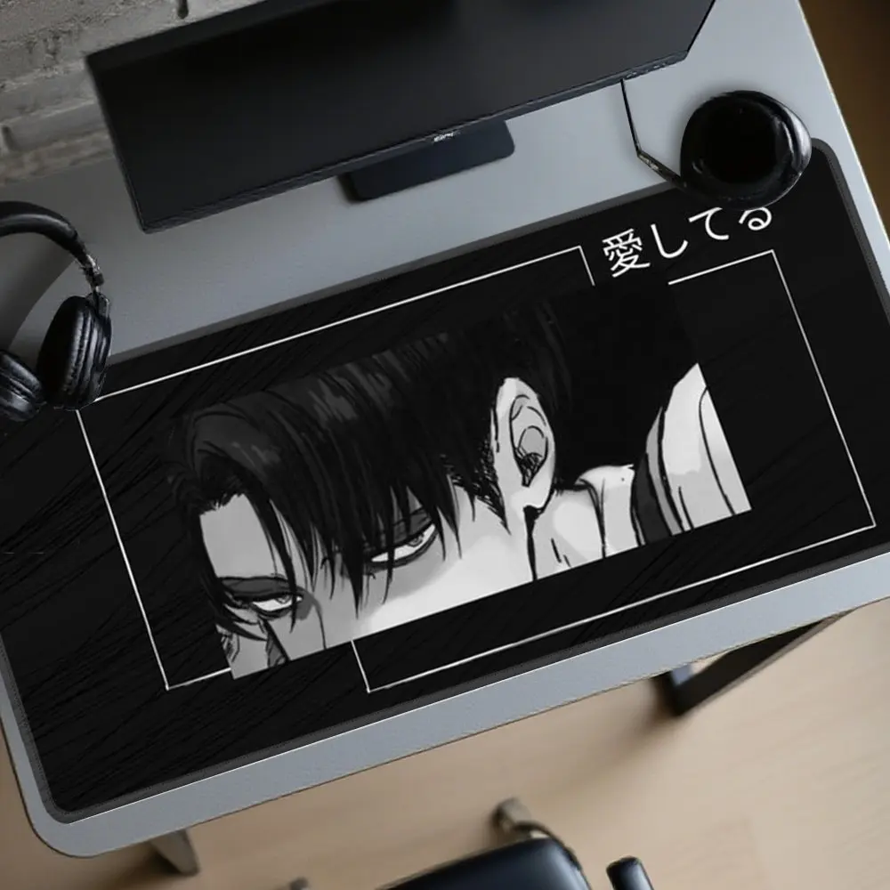 1pc Stylish Black & White Anime Levi Desk Mat, Waterproof Non-Slip Extended Mouse Pad for PC, Laptop & Gaming Setup
1pc Stylish Black & White Anime Levi Desk Mat, Waterproof Non-Slip Extended Mouse Pad for PC, Laptop & Gaming Setup