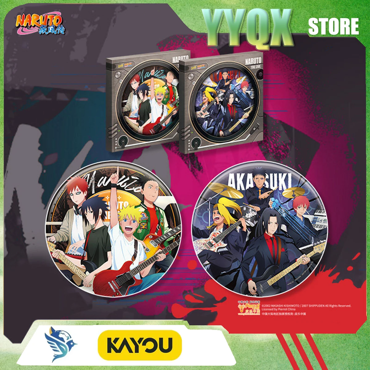 KAYOU 2026 New Naruto Badge The Live Millet Periphery Anime Cartoon Collection Surprise Gift Toy Collectibles Like Rare Ornament
KAYOU 2026 New Naruto Badge The Live Millet Periphery Anime Cartoon Collection Surprise Gift Toy Collectibles Like Rare Ornament