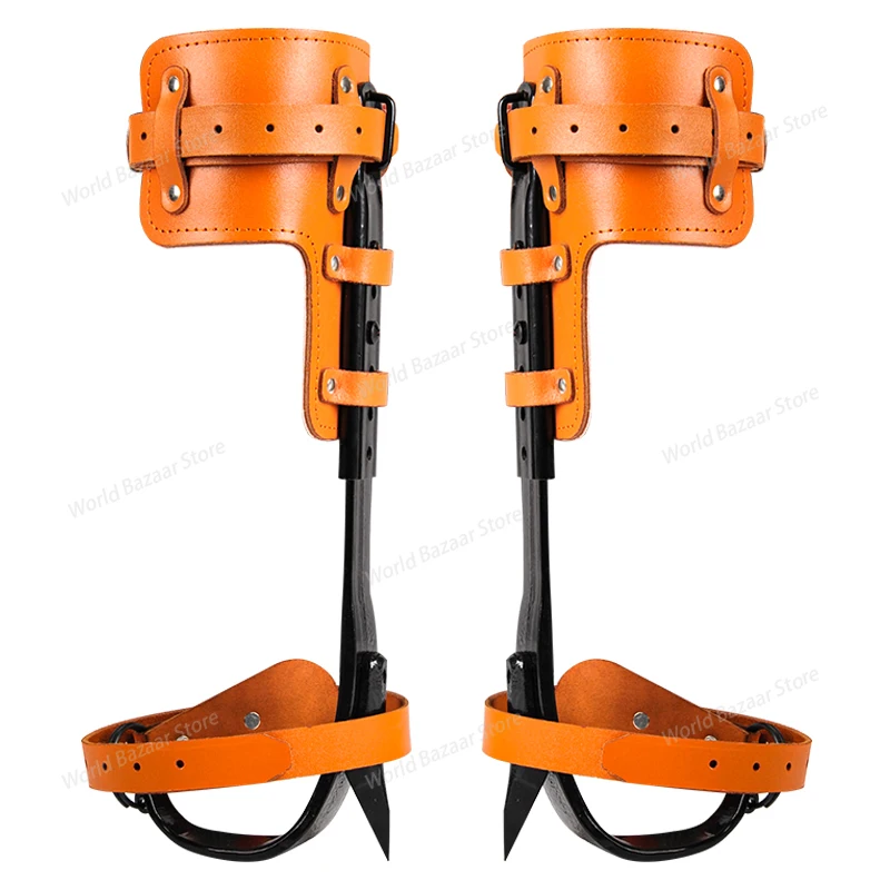 Forged adjustable upright tree climbing tools, full cowhide large crutches for tree picking, foot hooks for catching wasps
Forged adjustable upright tree climbing tools, full cowhide large crutches for tree picking, foot hooks for catching wasps