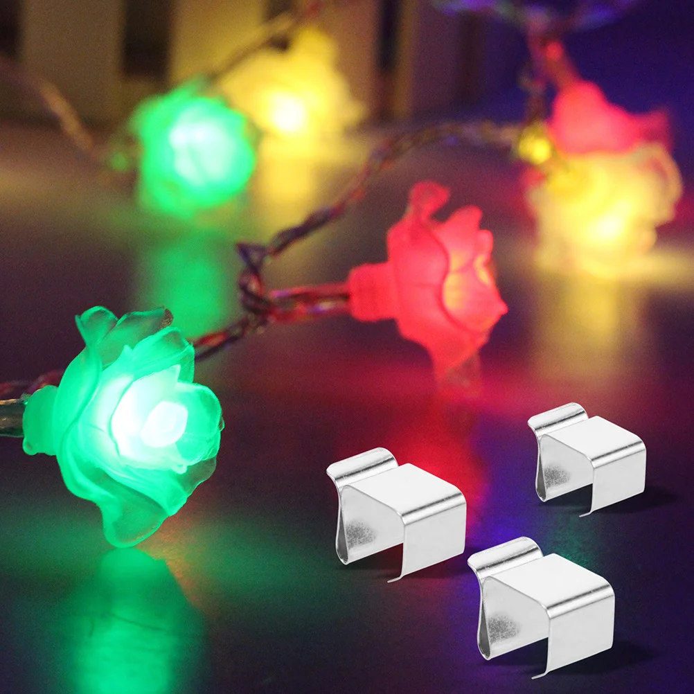 60Pcs Metal Gutter Light Clips Nonslip Design Easy Installation Christmas Lights Hangers Outdoor String Light Decoration
60Pcs Metal Gutter Light Clips Nonslip Design Easy Installation Christmas Lights Hangers Outdoor String Light Decoration