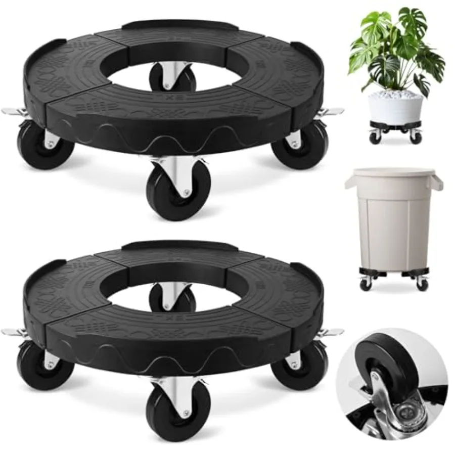 Trash Can Dollies with Upgraded Wheels, 59 Adjustable Round Furniture Dollies Heavy Duty 480 LBS Drum Rollg Base Keg Carts for
Trash Can Dollies with Upgraded Wheels, 59 Adjustable Round Furniture Dollies Heavy Duty 480 LBS Drum Rollg Base Keg Carts for