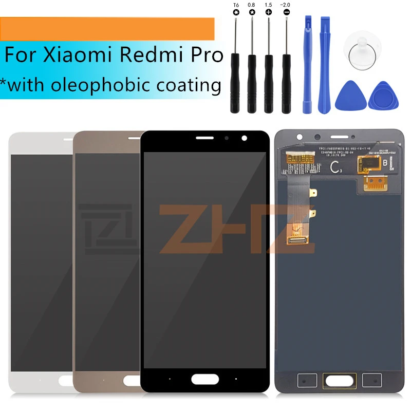 Amoled For Xiaomi Redmi Pro Lcd Display 10 Touch screen Glass lcd Digitizer pantalla Assembly Screen Replacement repair Parts
Amoled For Xiaomi Redmi Pro Lcd Display 10 Touch screen Glass lcd Digitizer pantalla Assembly Screen Replacement repair Parts