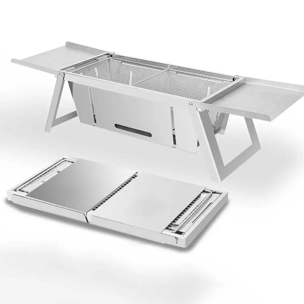 Outdoor portable barbecue stove, folding barbecue rack, stainless steel mesh barbecue rack
Outdoor portable barbecue stove, folding barbecue rack, stainless steel mesh barbecue rack