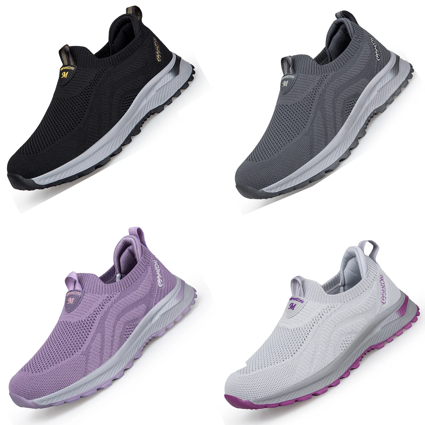 Slip on Walking Shoes for Men Women Breathable Mesh Sneakers Lightweight Non-Slip Casual Athletic Sports Shoes for Elderly
Slip on Walking Shoes for Men Women Breathable Mesh Sneakers Lightweight Non-Slip Casual Athletic Sports Shoes for Elderly