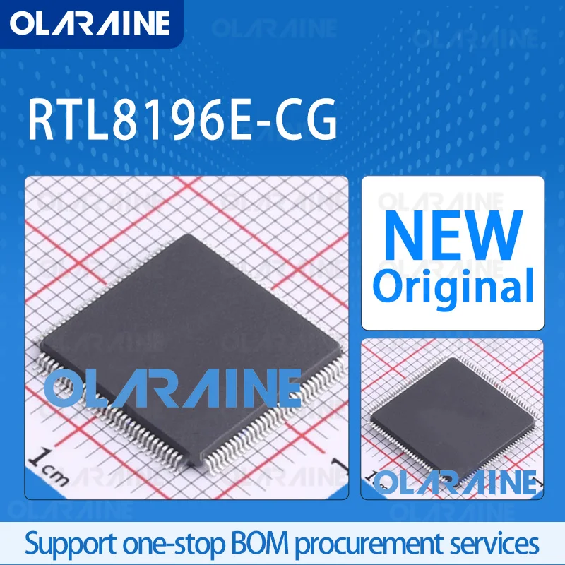 1/5/10Pcs RTL8196E-CG LQFP-128 original 100% new ic chip Ethernet transceivers Voltage: 2.5V OLARAINE
1/5/10Pcs RTL8196E-CG LQFP-128 original 100% new ic chip Ethernet transceivers Voltage: 2.5V OLARAINE