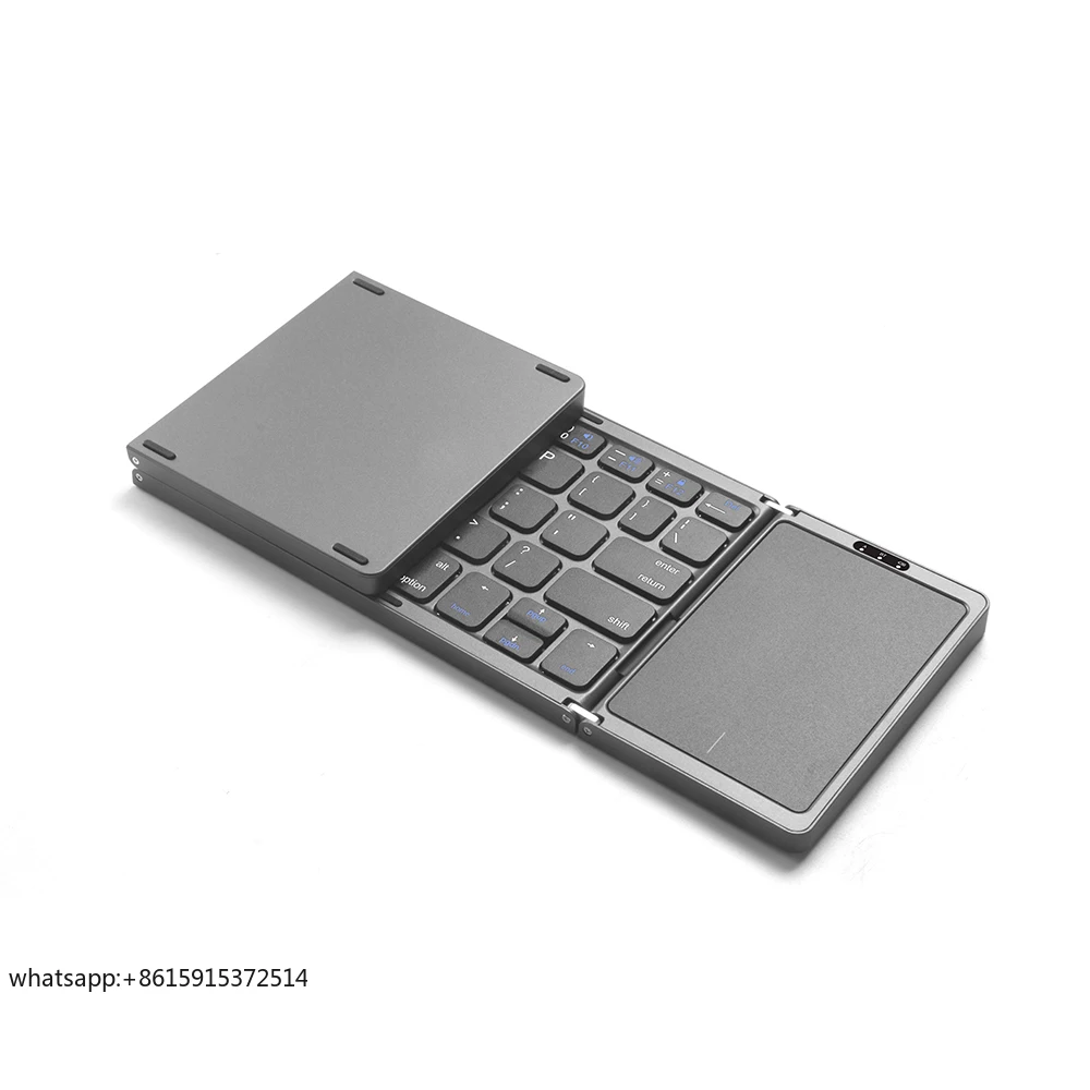Factory Directly Portable B089T BT Trackpad Best Selling Slim Foldable Folding Wireless Keyboard for Android IOS Laptop Tablet
Factory Directly Portable B089T BT Trackpad Best Selling Slim Foldable Folding Wireless Keyboard for Android IOS Laptop Tablet