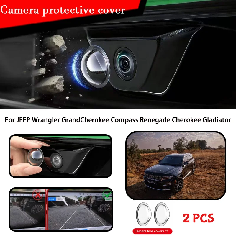 Lens Cover Car Camera Protective Cover For JEEP Wrangler GrandCherokee Compass Renegade Cherokee Gladiator
Lens Cover Car Camera Protective Cover For JEEP Wrangler GrandCherokee Compass Renegade Cherokee Gladiator