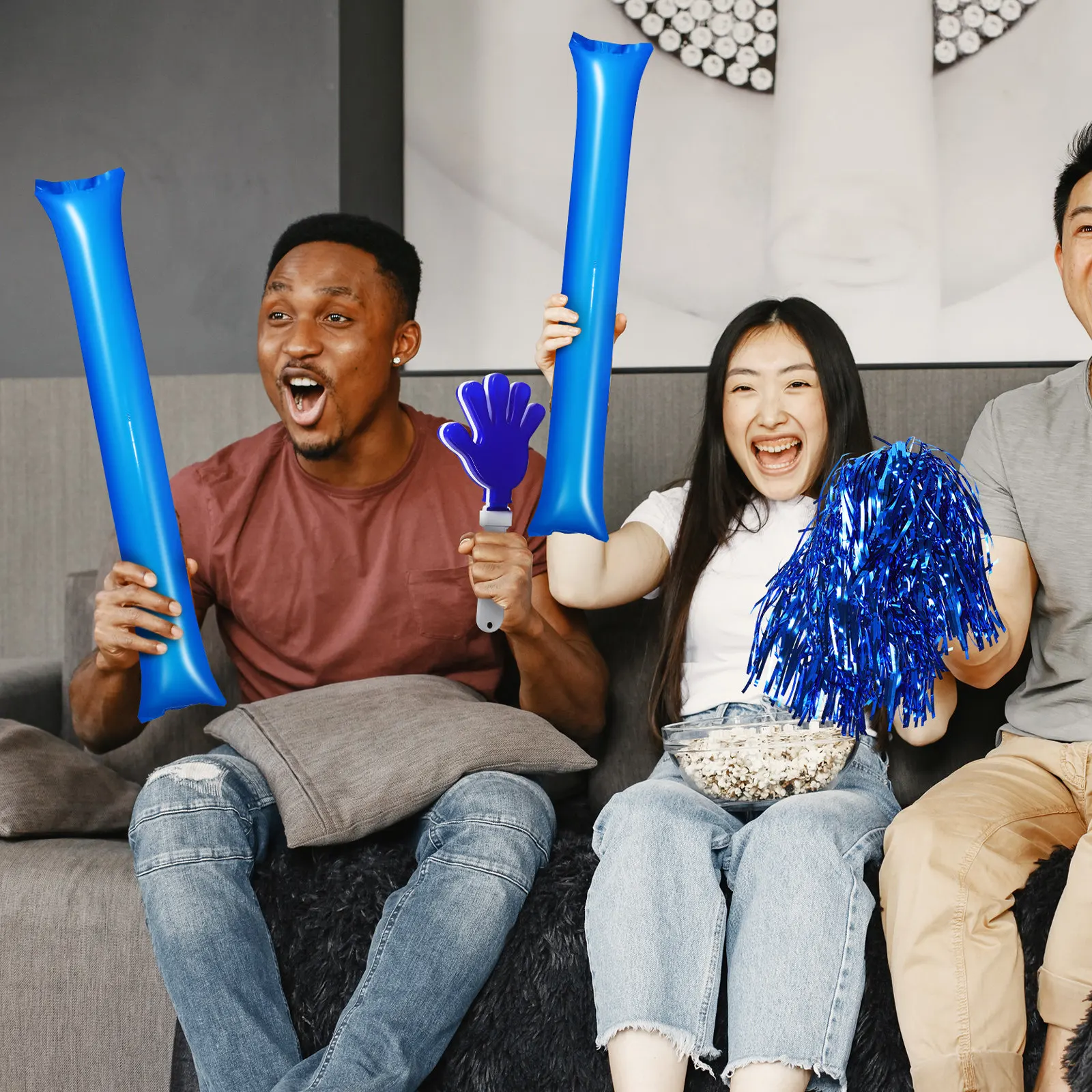1Set Cheerleading Cheering Tool Set Inflatable Sticks Hand Clappers Pom Poms Noise Makers Sports Event Party Favors
1Set Cheerleading Cheering Tool Set Inflatable Sticks Hand Clappers Pom Poms Noise Makers Sports Event Party Favors
