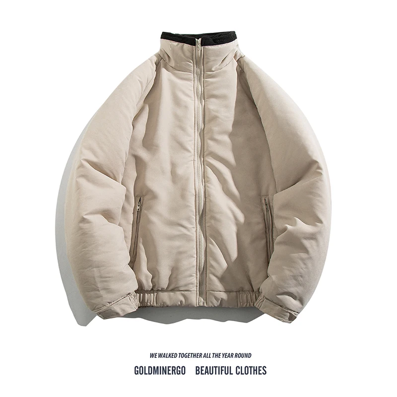 Свободная повседневная хлопковая куртка в стиле ретро в японском стиле для мужчин, теплая верхняя одежда с воротником-стойкой и длинной молнией све
Свободная повседневная хлопковая куртка в стиле ретро в японском стиле для мужчин, теплая верхняя одежда с воротником-стойкой и длинной молнией све