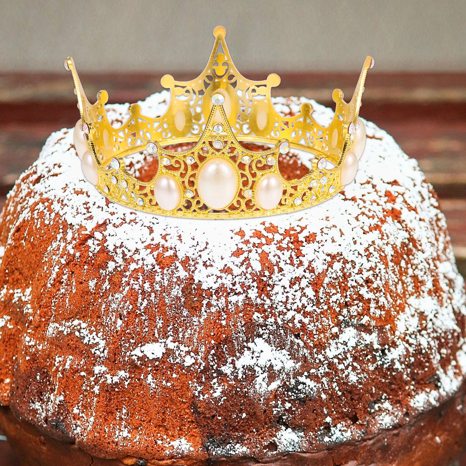 1pc Pearl Crown Decoration Elegant Alloy Cake Topper Birthday Wedding Party High Quality Non Fading Unique Fashionable
1pc Pearl Crown Decoration Elegant Alloy Cake Topper Birthday Wedding Party High Quality Non Fading Unique Fashionable
