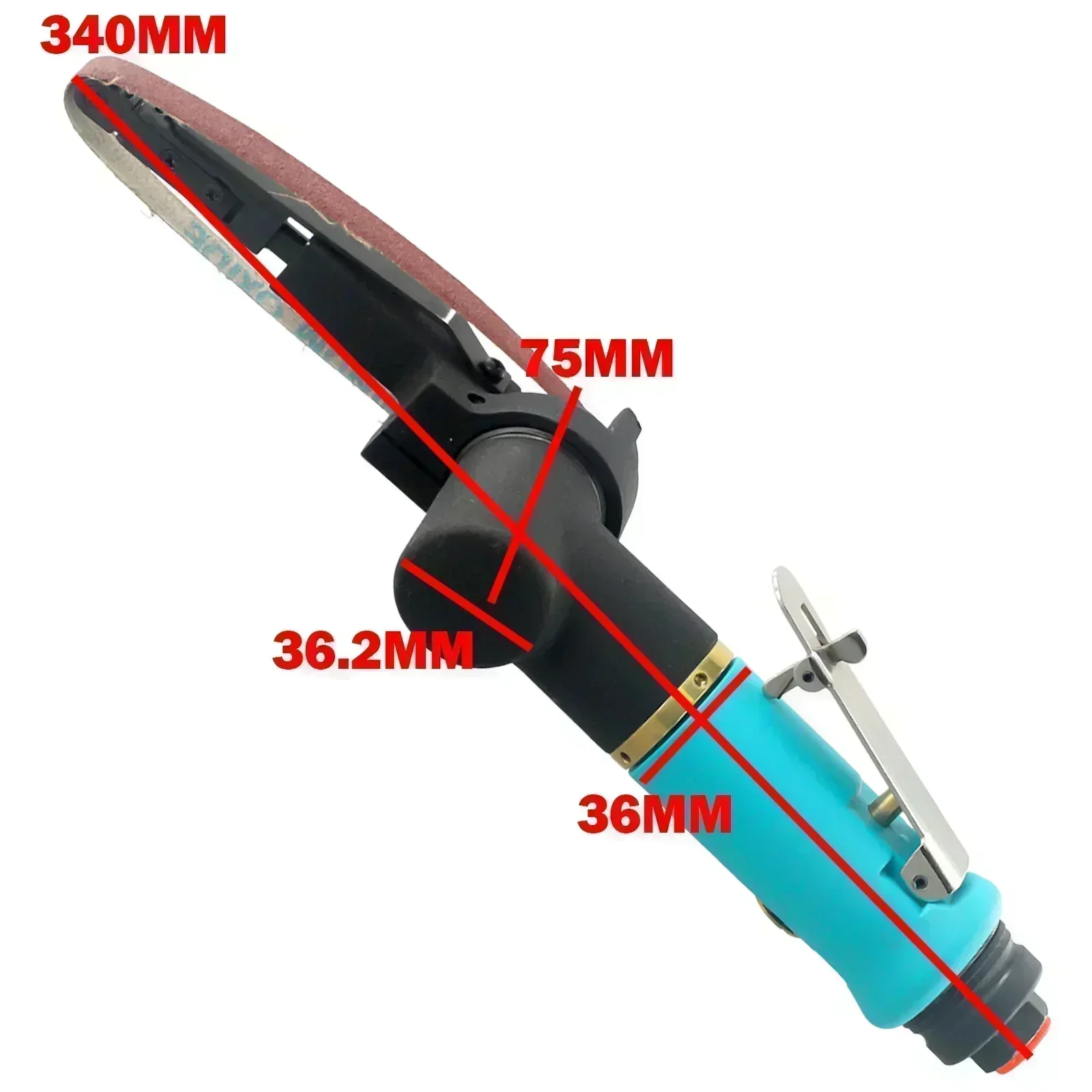 Tool Air Belt Sander Pneumatic Sanding Belt Grinder Machine Sanding Belt Adapter Sanding Belt Sander Professional
Tool Air Belt Sander Pneumatic Sanding Belt Grinder Machine Sanding Belt Adapter Sanding Belt Sander Professional