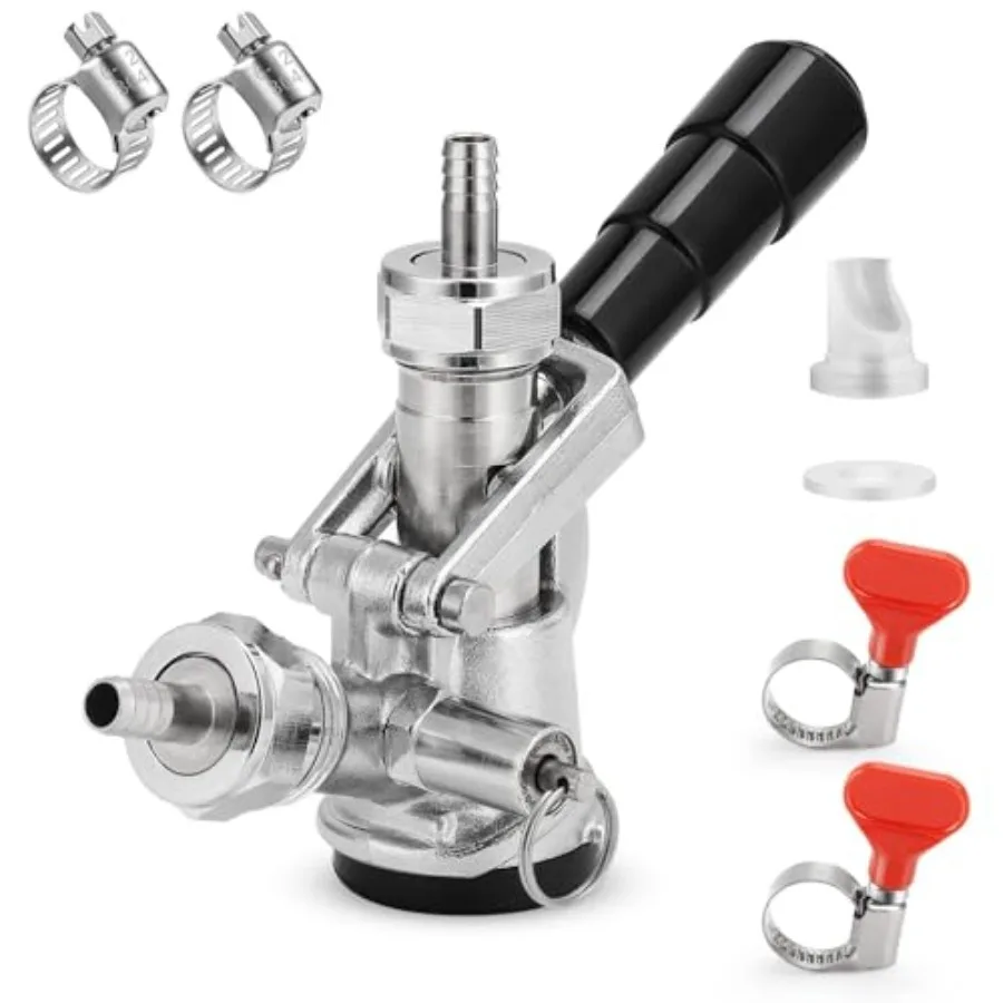 Keg Coupler 304 tainle teel Probe ankey Keg Coupler ytem Keg Tap for Kegerator 5/16 Barb G5/8 Nut U anke Beer Coupler Beer Keg
Keg Coupler 304 tainle teel Probe ankey Keg Coupler ytem Keg Tap for Kegerator 5/16 Barb G5/8 Nut U anke Beer Coupler Beer Keg