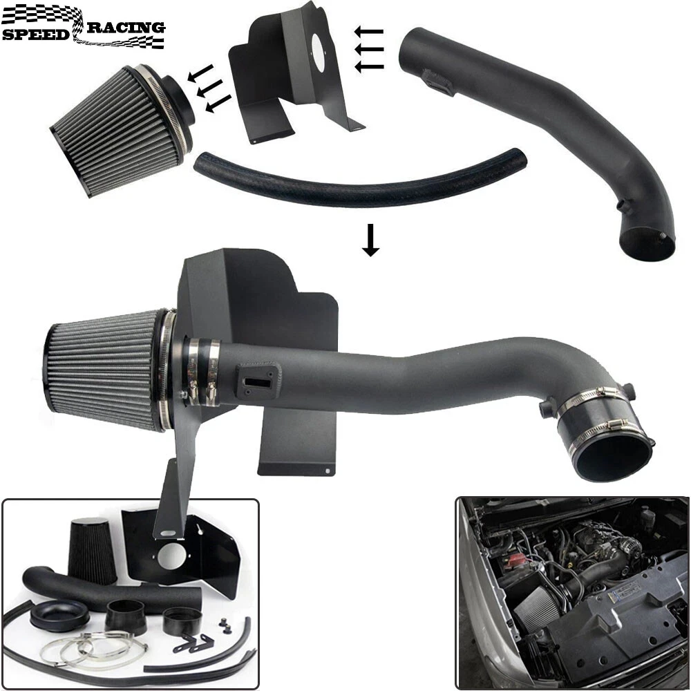 Cold Air Intake Kit+Heat Shield for 09-13 Chevy/GMC 1500 V8 4.8L/5.3L/6.0L for 2009-2014 Cadillac Escalade with 6.2L V8 Engine
Cold Air Intake Kit+Heat Shield for 09-13 Chevy/GMC 1500 V8 4.8L/5.3L/6.0L for 2009-2014 Cadillac Escalade with 6.2L V8 Engine