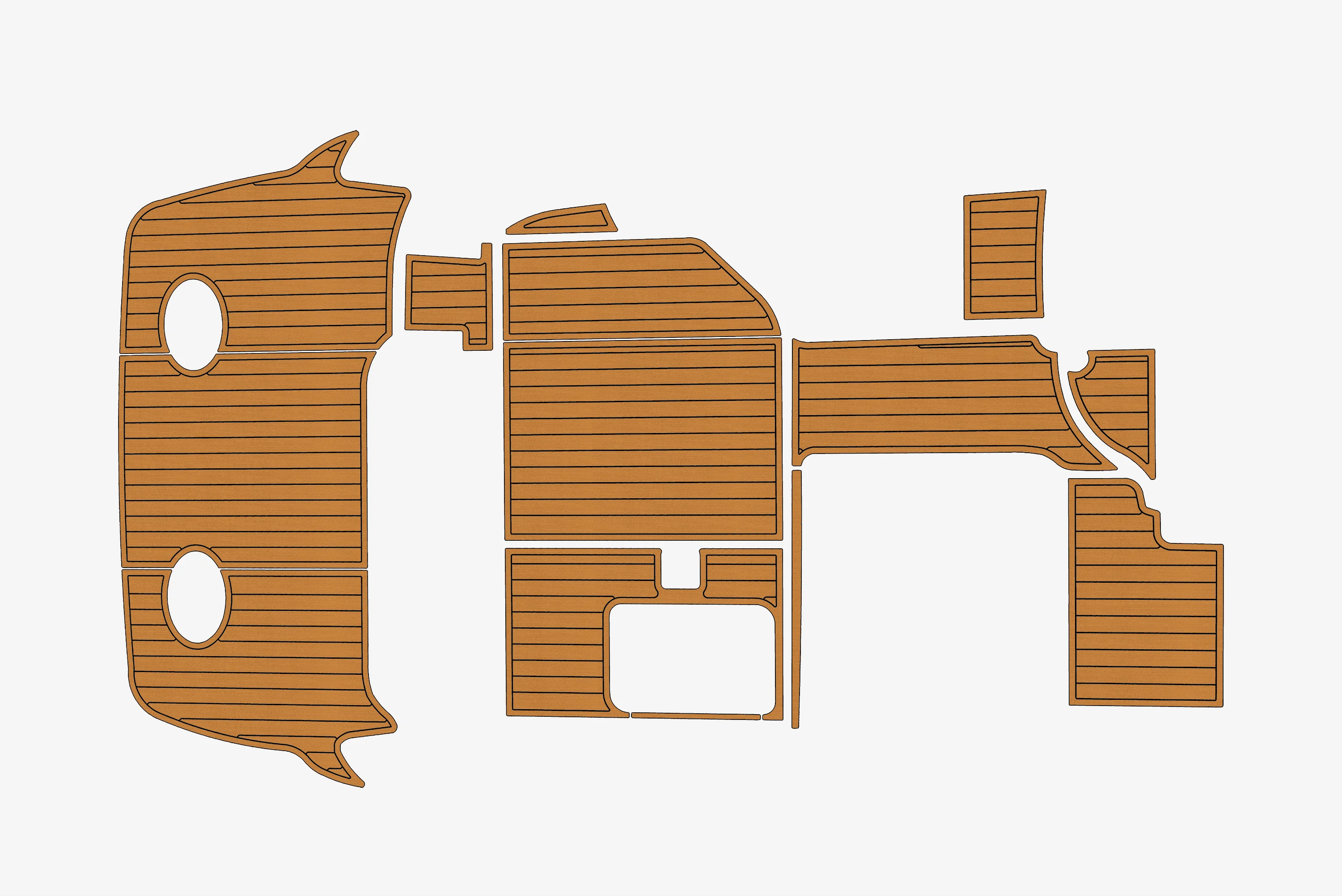 2002-2003 Bayliner 3055 Ciera 1/4 дюйма, 6 мм, пена EVA, нескользящий морской коврик из тикового дерева из ПВХ, ковер цвета морской волны, морской пол
2002-2003 Bayliner 3055 Ciera 1/4 дюйма, 6 мм, пена EVA, нескользящий морской коврик из тикового дерева из ПВХ, ковер цвета морской волны, морской пол