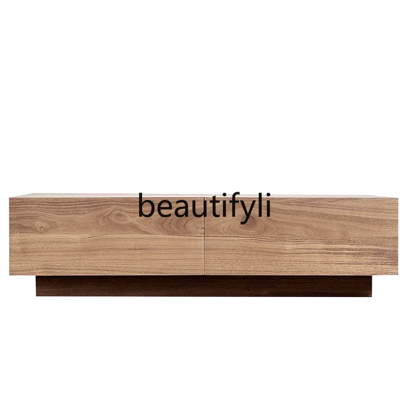 Simple coffee table Nordic solid wood simple modern living room small apartment tea table
Simple coffee table Nordic solid wood simple modern living room small apartment tea table