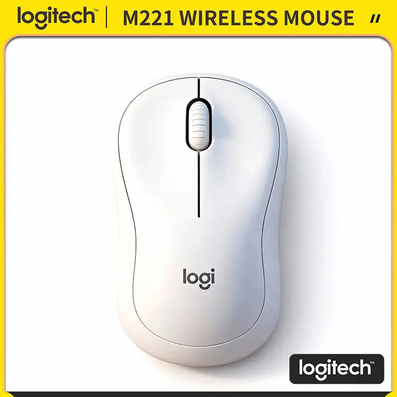 Бесшумная беспроводная мышь Logitech M221 — точное отслеживание 1000 DPI, бесшумные клики, USB-приемник, 18 месяцев автономной работы для домашнего офиса
Бесшумная беспроводная мышь Logitech M221 — точное отслеживание 1000 DPI, бесшумные клики, USB-приемник, 18 месяцев автономной работы для домашнего офиса