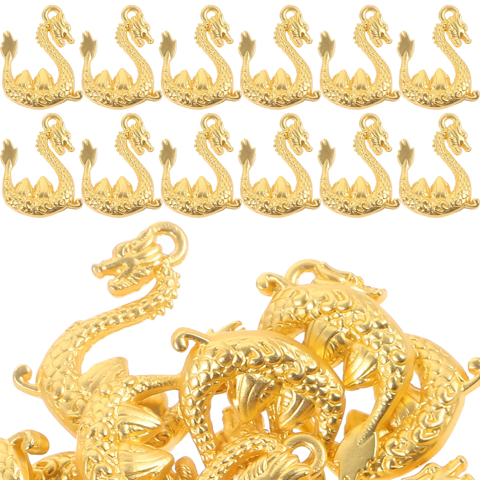 20pcs Dragon Pendant Keychain Metal Zinc Alloy Dragon Charm for Necklace DIY Jewelry Making Retro Style Pendant Accessories
20pcs Dragon Pendant Keychain Metal Zinc Alloy Dragon Charm for Necklace DIY Jewelry Making Retro Style Pendant Accessories