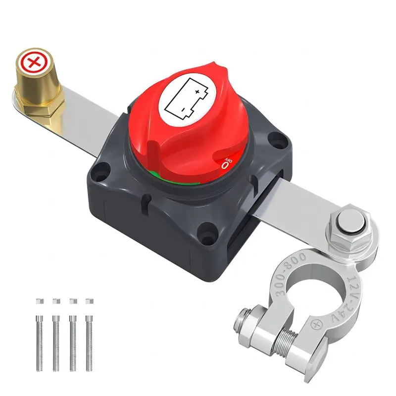 B17C Battery Disconnect Switch 12V-48V Waterproof Marine Top Post Battery Disconnect Switch 12V Battery Cut Off Switch Master
B17C Battery Disconnect Switch 12V-48V Waterproof Marine Top Post Battery Disconnect Switch 12V Battery Cut Off Switch Master