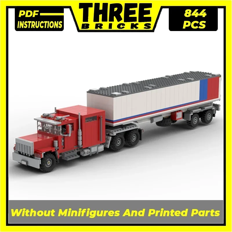 Moc Building Bricks Urban Transport Vehicle Model Red Rig Truck Technology Modular Blocks Gifts Christmas Toys DIY Sets Assembly
Moc Building Bricks Urban Transport Vehicle Model Red Rig Truck Technology Modular Blocks Gifts Christmas Toys DIY Sets Assembly