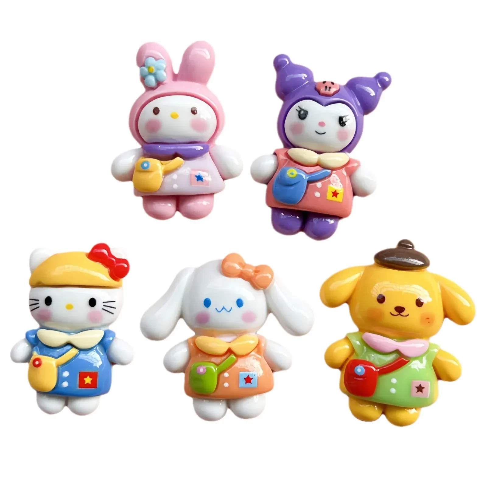 2pcs Sanrio Student Hello Kitty Resin Flatback Cabochons for Diy Jewelry Making Refrigerator Sticker Accessories Material
2pcs Sanrio Student Hello Kitty Resin Flatback Cabochons for Diy Jewelry Making Refrigerator Sticker Accessories Material