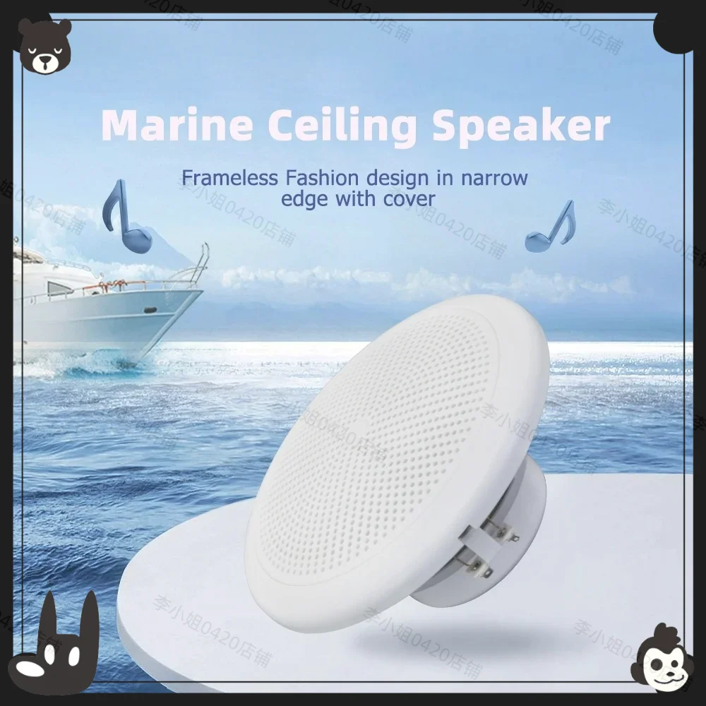 2026new Waterproof Ceiling Speaker IP44 6.5INCH 25Watts 8Ohm Outdoor Speakers Recessed Music Speaker Audio System For Bathroom a
2026new Waterproof Ceiling Speaker IP44 6.5INCH 25Watts 8Ohm Outdoor Speakers Recessed Music Speaker Audio System For Bathroom a