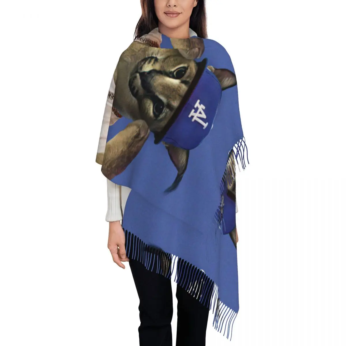 Шарф-мем с принтом Big Floppa Rapper для мужчин и женщин, зимние теплые шарфы, забавная шаль с изображением кота-караканаля
Шарф-мем с принтом Big Floppa Rapper для мужчин и женщин, зимние теплые шарфы, забавная шаль с изображением кота-караканаля