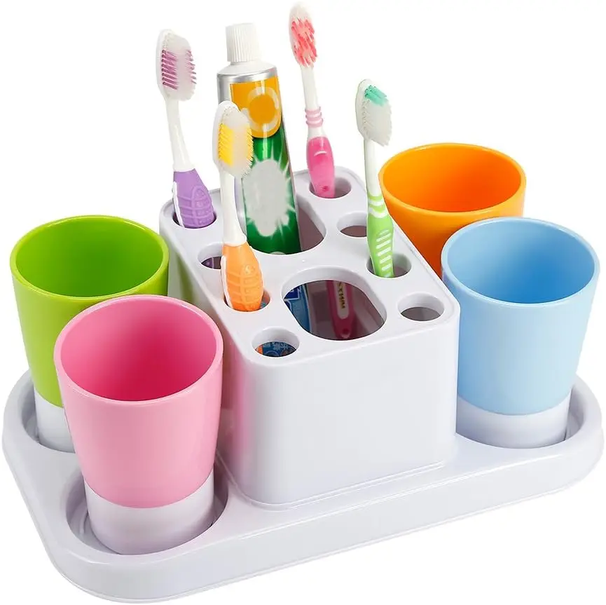 Toothbrush Holder and Large Organizer Stand for Bathroom
Toothbrush Holder and Large Organizer Stand for Bathroom