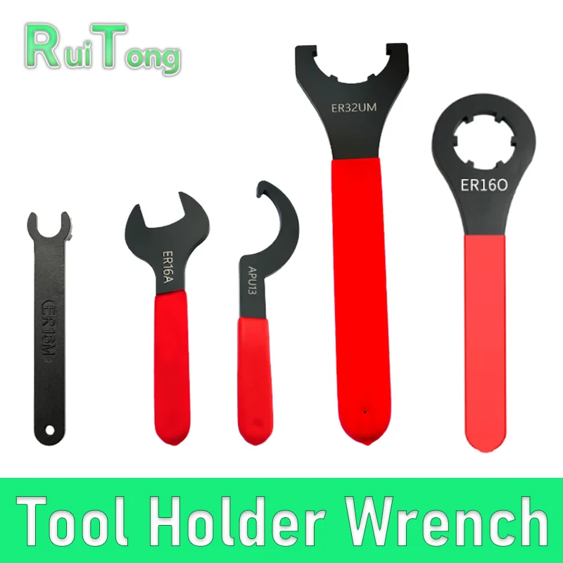 ER-8M/8A/11A/16M/16A/20M/20A/25UM/32UM/40UM/50UM O-Type ER-16/20/25/32/40 C-Type ER-25/32/40 APU13/16 Wrench
ER-8M/8A/11A/16M/16A/20M/20A/25UM/32UM/40UM/50UM O-Type ER-16/20/25/32/40 C-Type ER-25/32/40 APU13/16 Wrench
