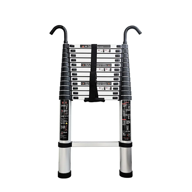 Ladder with hook Bamboo joint Household folding lift staircase Thickened aluminum alloy
Ladder with hook Bamboo joint Household folding lift staircase Thickened aluminum alloy