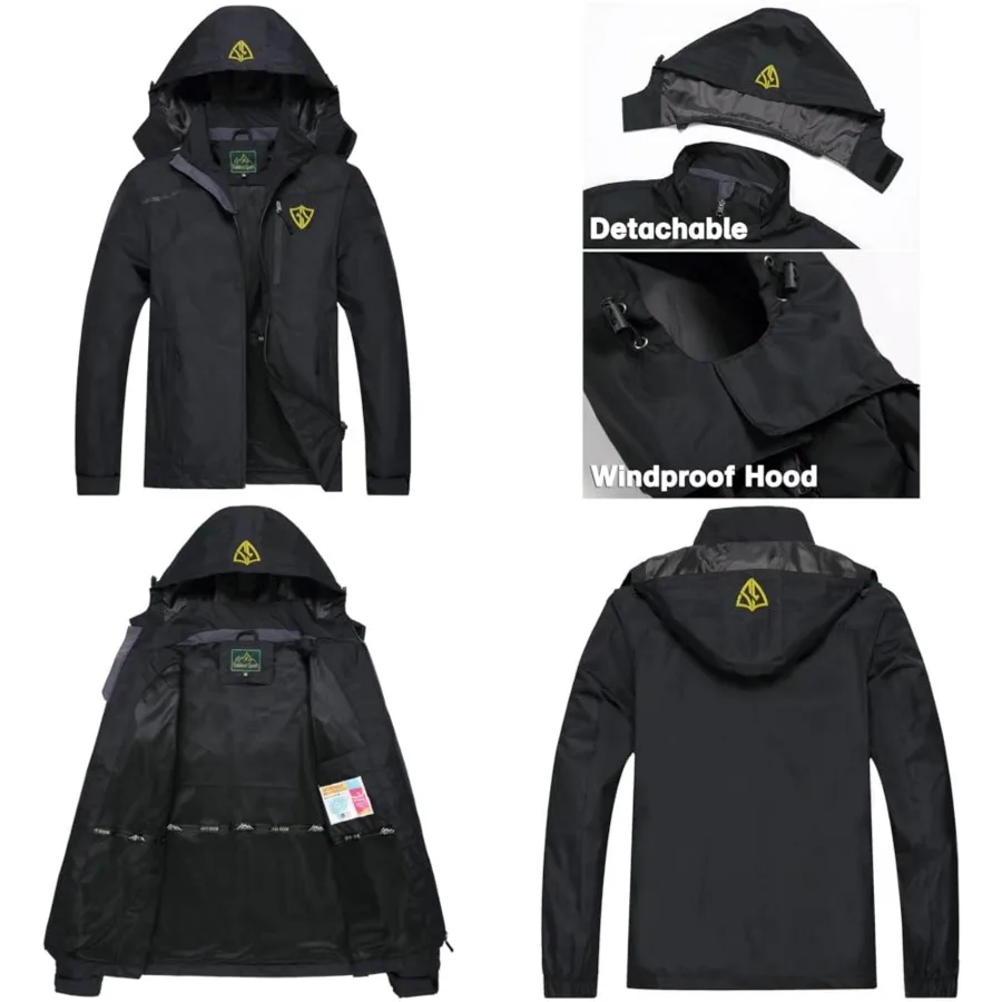 Mens Windproof Jacket Waterproof Lightweight Mountain Sport Jacket for Men Hooded Windbreaker Raincoat
Mens Windproof Jacket Waterproof Lightweight Mountain Sport Jacket for Men Hooded Windbreaker Raincoat