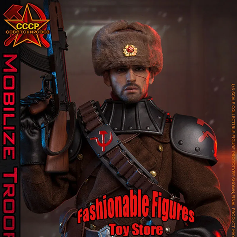 FS-73046 1/6 Male Soldier Classics Dolls Red Alert Soviet Mobilize Troops Full Set 12'' Action Figure Model Best Collection Gift
FS-73046 1/6 Male Soldier Classics Dolls Red Alert Soviet Mobilize Troops Full Set 12'' Action Figure Model Best Collection Gift