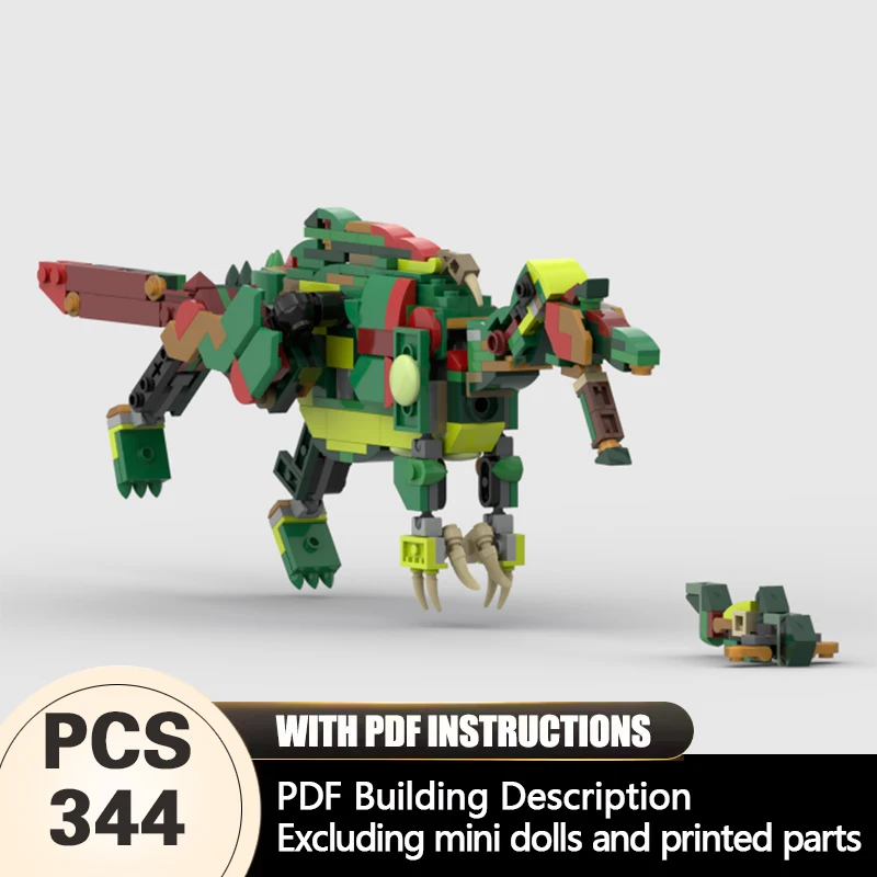 Creators Animal Series Model MOC Building Bricks Riparovenator Modular Technology Gifts Holiday Assemble Children Toys Suit
Creators Animal Series Model MOC Building Bricks Riparovenator Modular Technology Gifts Holiday Assemble Children Toys Suit