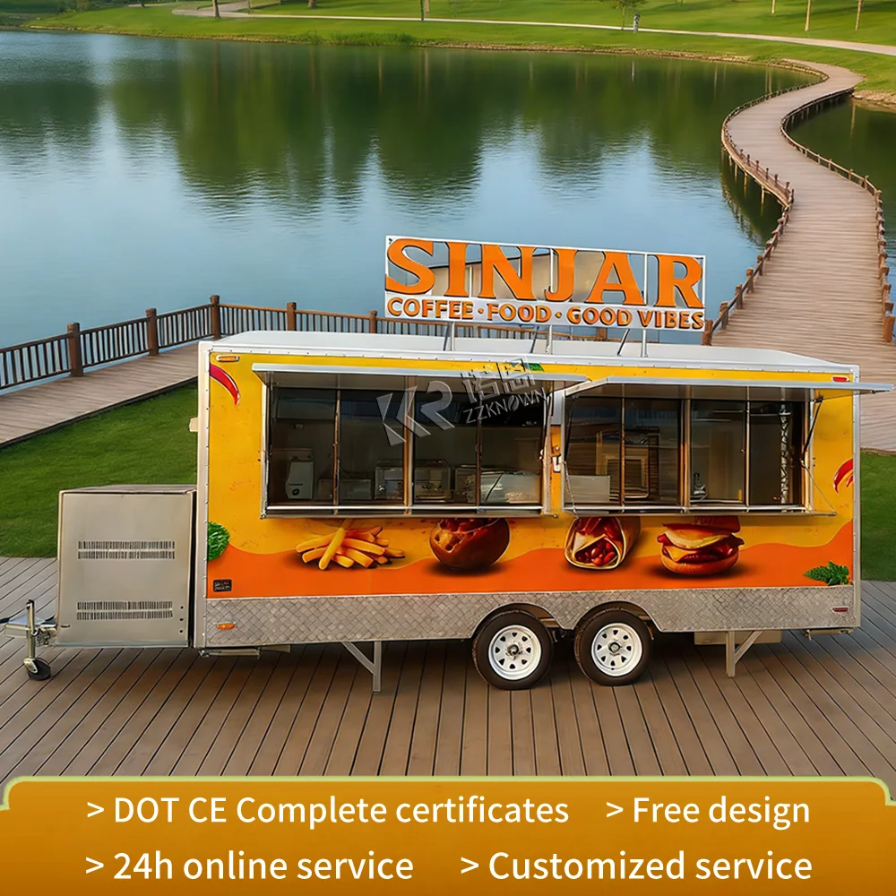 Mobile Coffee Pizza Food Trailer Beverage Catering Truck Concession Hamburgers Snack BBQ Food Truck Fully Equipped
Mobile Coffee Pizza Food Trailer Beverage Catering Truck Concession Hamburgers Snack BBQ Food Truck Fully Equipped
