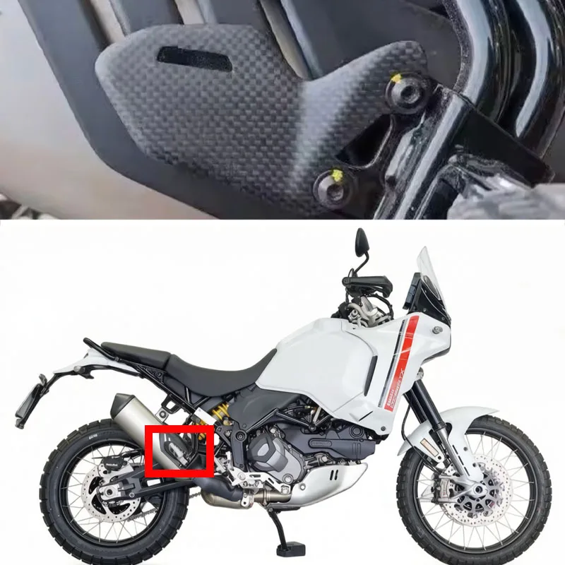 For Ducati DesertX Desert-X 2022 2023 2024 100% Carbon Fiber Front Heel Guard Footrest Rearsets Kit Motorcycle Modified
For Ducati DesertX Desert-X 2022 2023 2024 100% Carbon Fiber Front Heel Guard Footrest Rearsets Kit Motorcycle Modified