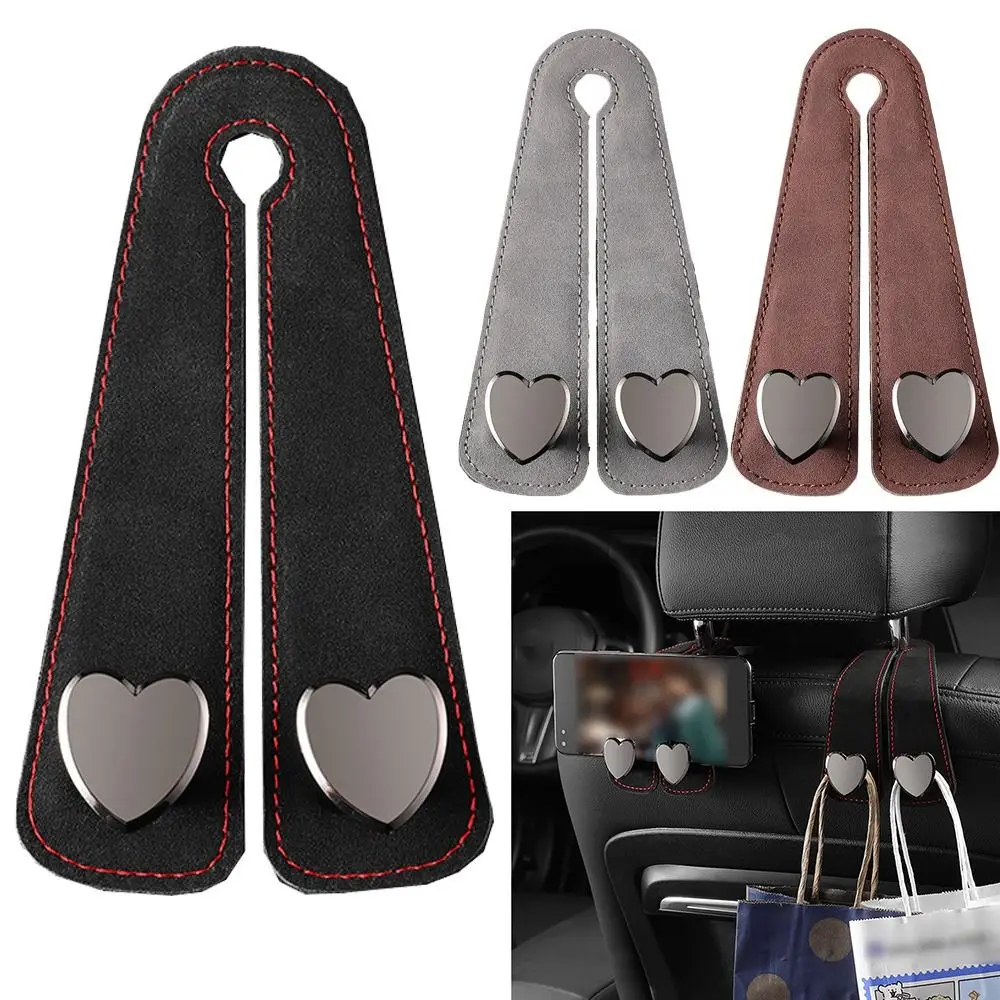 Heart Shape Car Seat Headrest Hooks Universal Space-Saving Rear Seat Phone Holder Large Load-bearing Reusable
Heart Shape Car Seat Headrest Hooks Universal Space-Saving Rear Seat Phone Holder Large Load-bearing Reusable