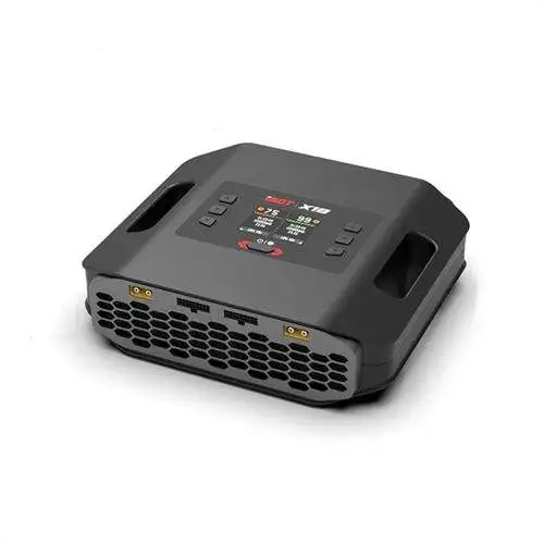 ISDT X16 1100Wx2 20Ax2 Dual Channel AC/DC Smart Battery Balance Charger for Life/LiPo/LiHv/ULiHv RC Battery
ISDT X16 1100Wx2 20Ax2 Dual Channel AC/DC Smart Battery Balance Charger for Life/LiPo/LiHv/ULiHv RC Battery
