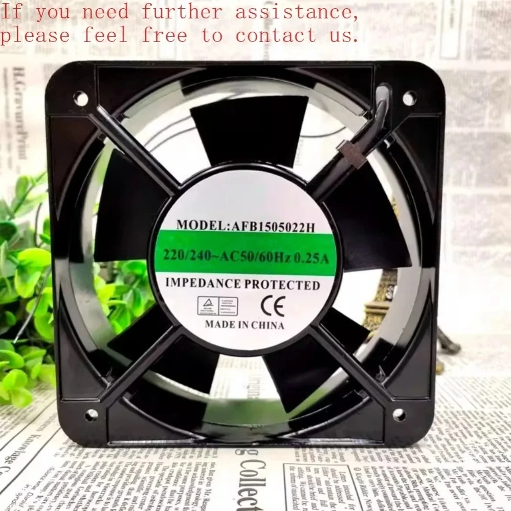 15050 220/240V 0.25A Axial AC Cooling Fan AFB1505022H For LX-FAN(002)
15050 220/240V 0.25A Axial AC Cooling Fan AFB1505022H For LX-FAN(002)